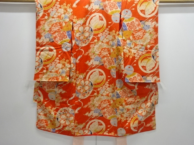 JAPANESE KIMONO / ANTIQUE KIMONO / FLOWER & TREASURES